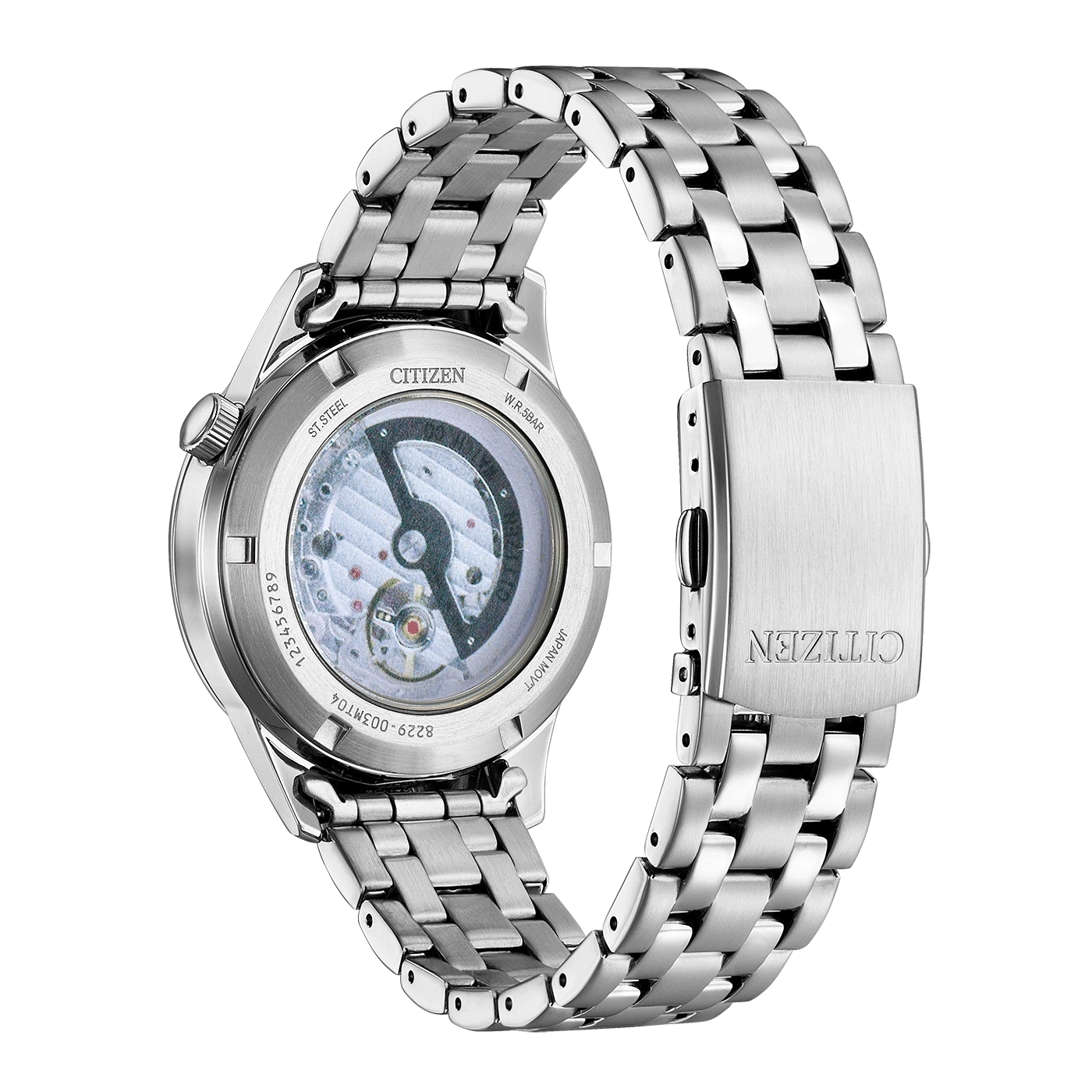 NH9131-73A Male Stainless steel | white | ø 38 40mm Citizen Onlineshop