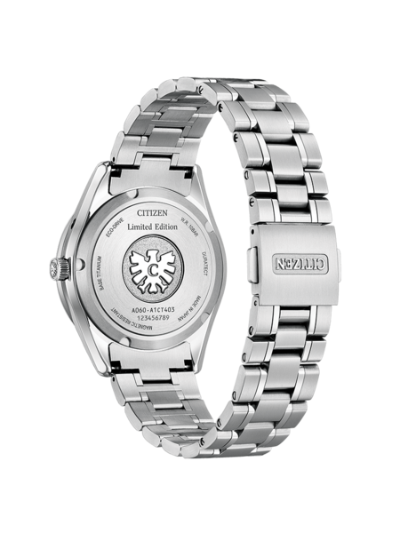 Citizen-Uhr, limitierte Auflage, Titan, Eco-Drive, magnetresistent, hergestellt in Japan.
