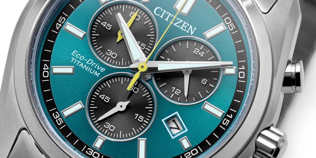 AT2590-59X Male Super Titanium ™ Eco-Drive green ø 40mm Citizen