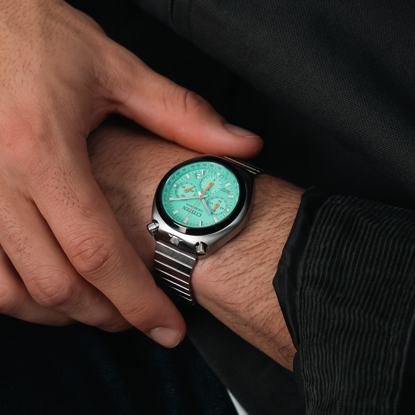AN3660-73X Male Stainless steel green ø 38mm Citizen Onlineshop