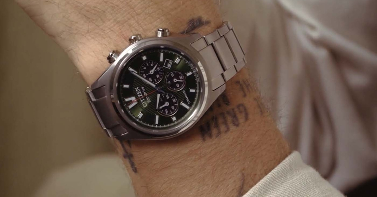 CA4750-51X Male Super Titanium ™ Eco-Drive green ø 40mm Citizen