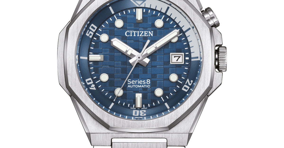 CITIZEN 掛時計 メカニカル シルバー・ブルー CITIZEN 掛時計 メカニカル シルバー・ブルー CITIZEN 掛時計