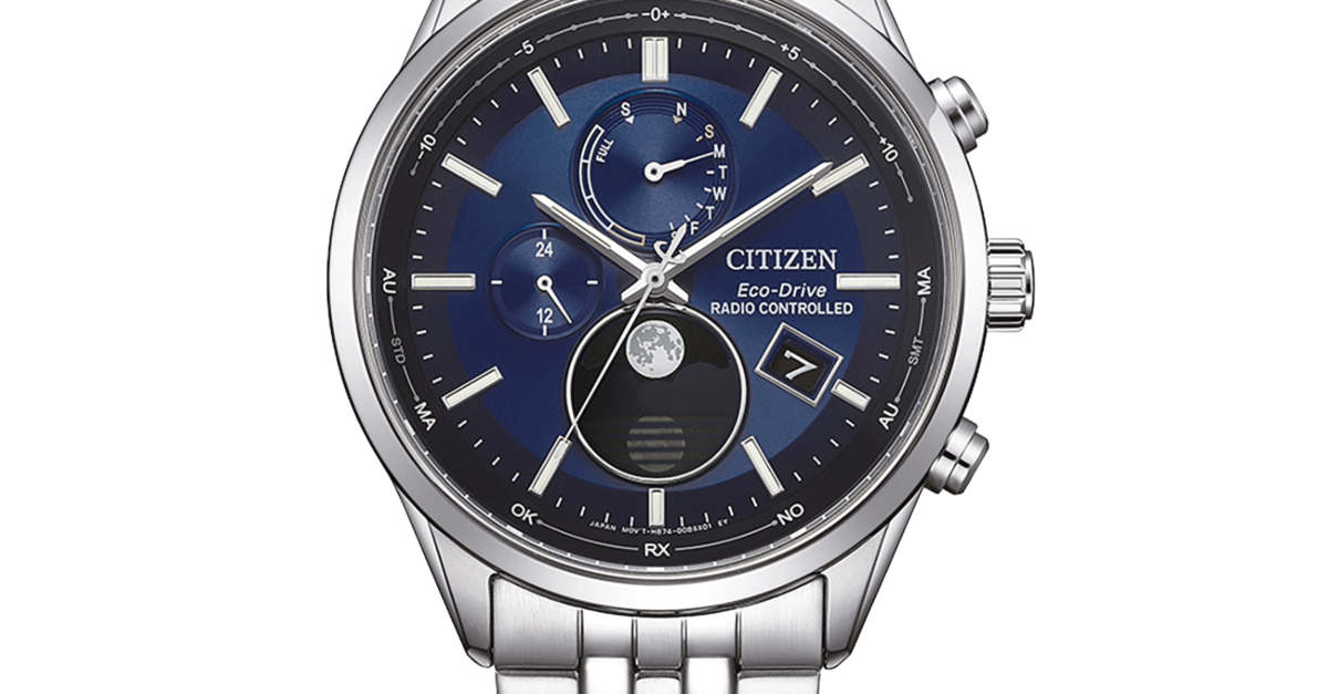 Funkuhr Mondphase BY1030-50L