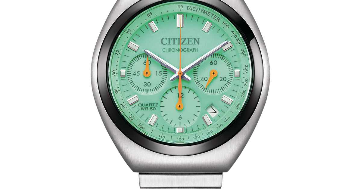 AN3660-73X Male Stainless steel | green | ø 38mm Citizen Onlineshop
