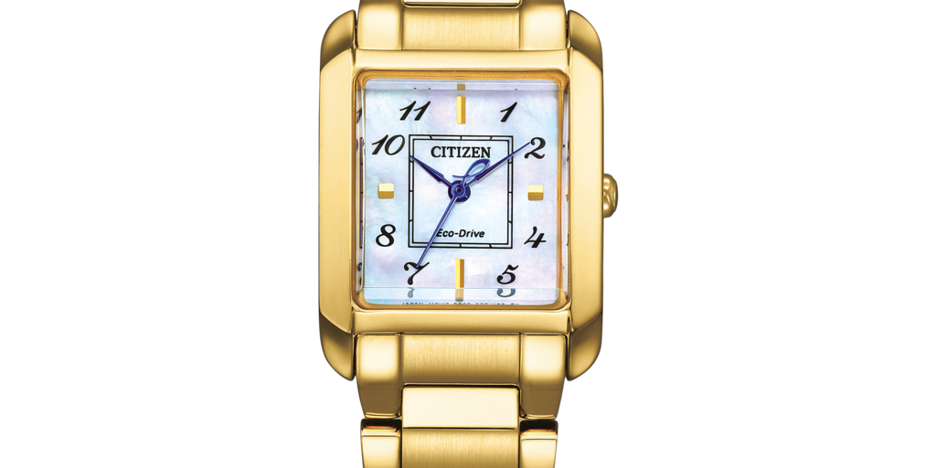 EW5602-81D Female Stainless steel Mother of Pearl white Citizen