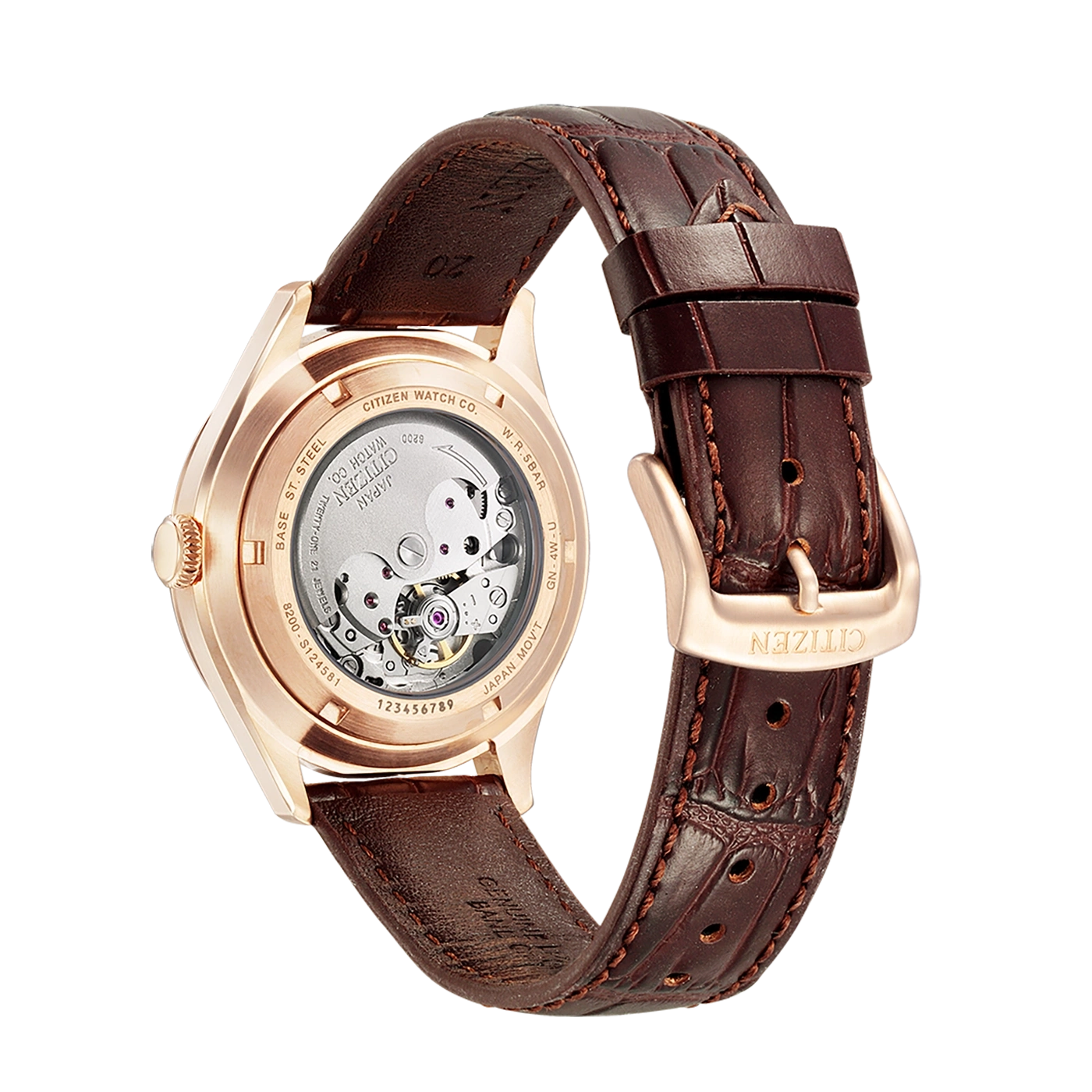 NH8393-05AC Male Leather white ø 40.2mm Citizen Onlineshop