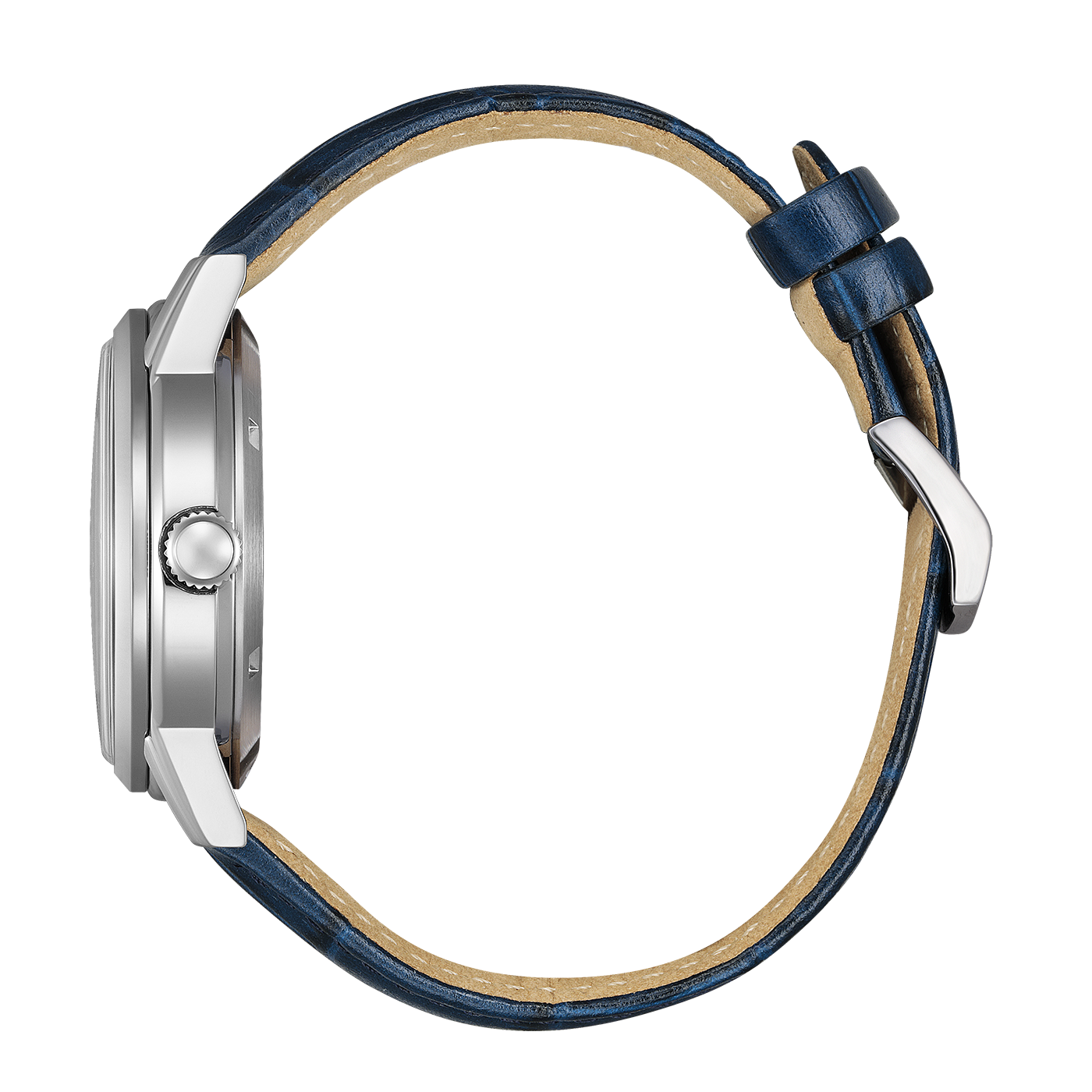 NJ0210-13L Male Leather blue ⌀ 40mm