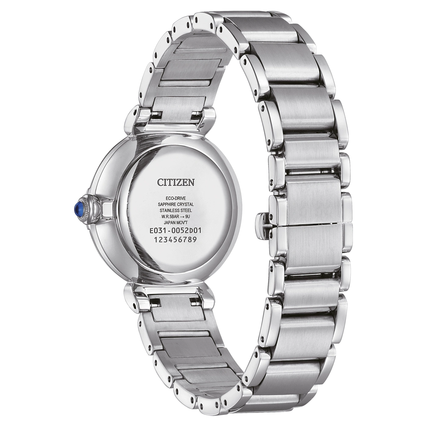 EM1060-87L Female Stainless steel | blue | ø 29.5mm Citizen Onlineshop