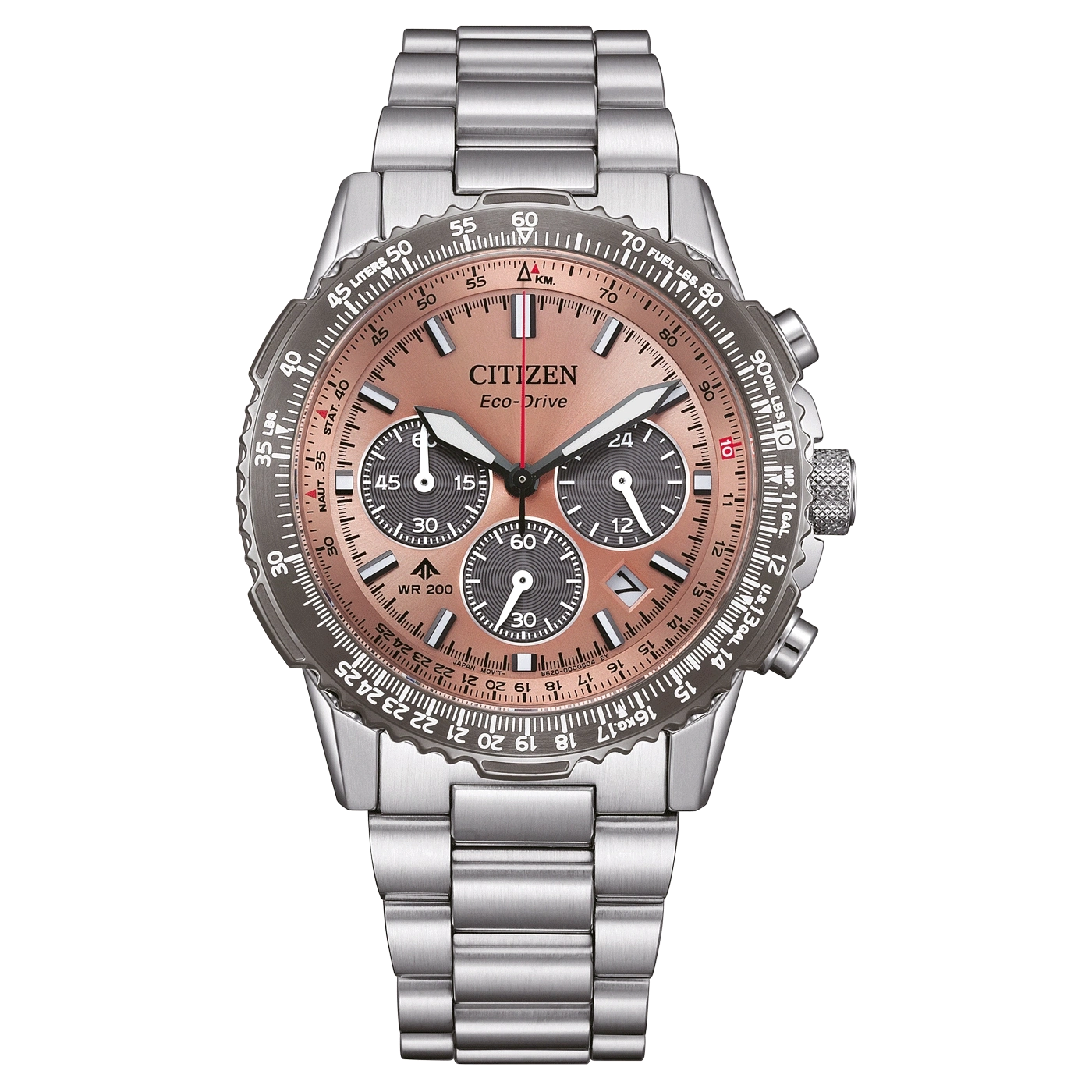 ヘキサゴナル CA4664-60X Male Stainless steel brown ø 40mm Citizen Onlineshop