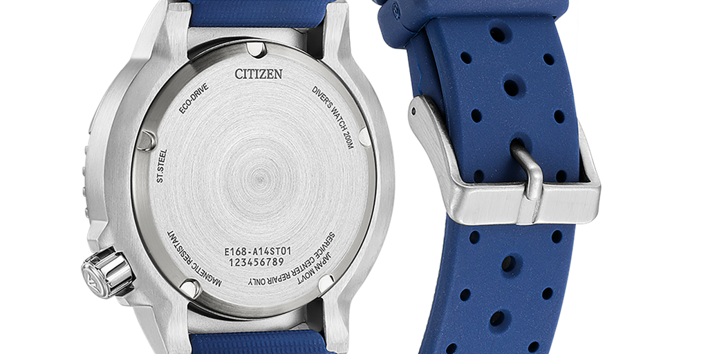 BN0168-06L Male Rubber band (urethane) | blue | ø 44mm Citizen
