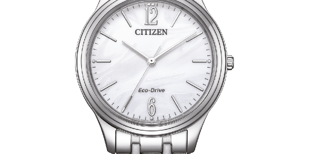 EM0411-71A Female Stainless steel | white | ø 34mm Citizen Onlineshop