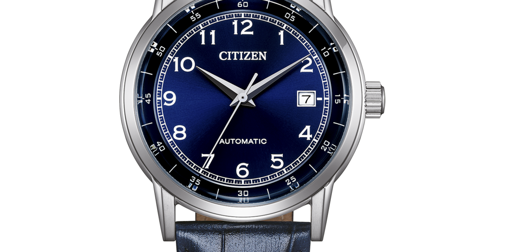 NJ0210-13L Male Leather blue  40mm Citizen Onlineshop