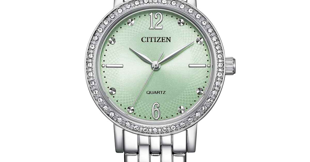 EL3100-55X Female Stainless steel green ⌀ 31mm Citizen Onlineshop