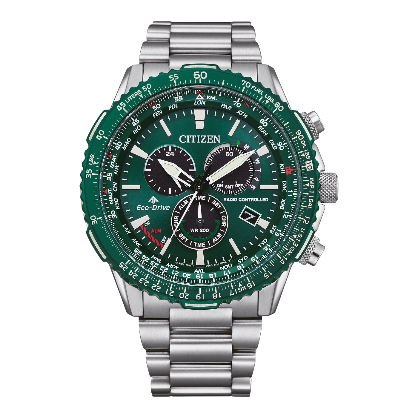 CB5004-59W Male Stainless steel green ø 45.9mm