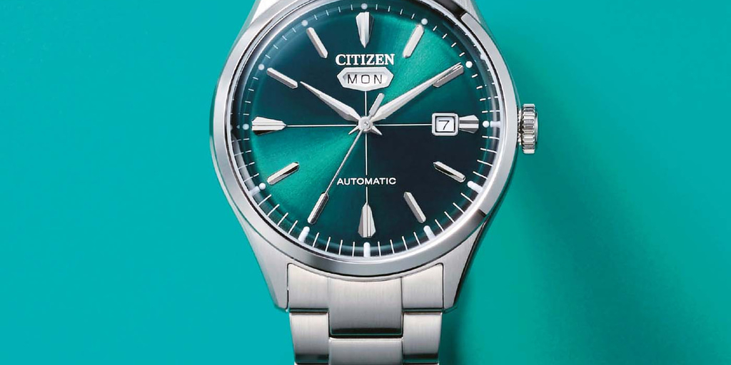 NH8391-51XC Male Stainless steel | green | ø 40.2mm Citizen Onlineshop