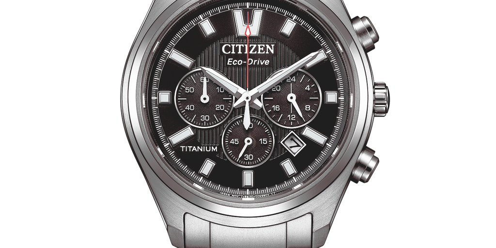 CA4750-51E Male Super Titanium ™ Eco-Drive black ø 40mm Citizen
