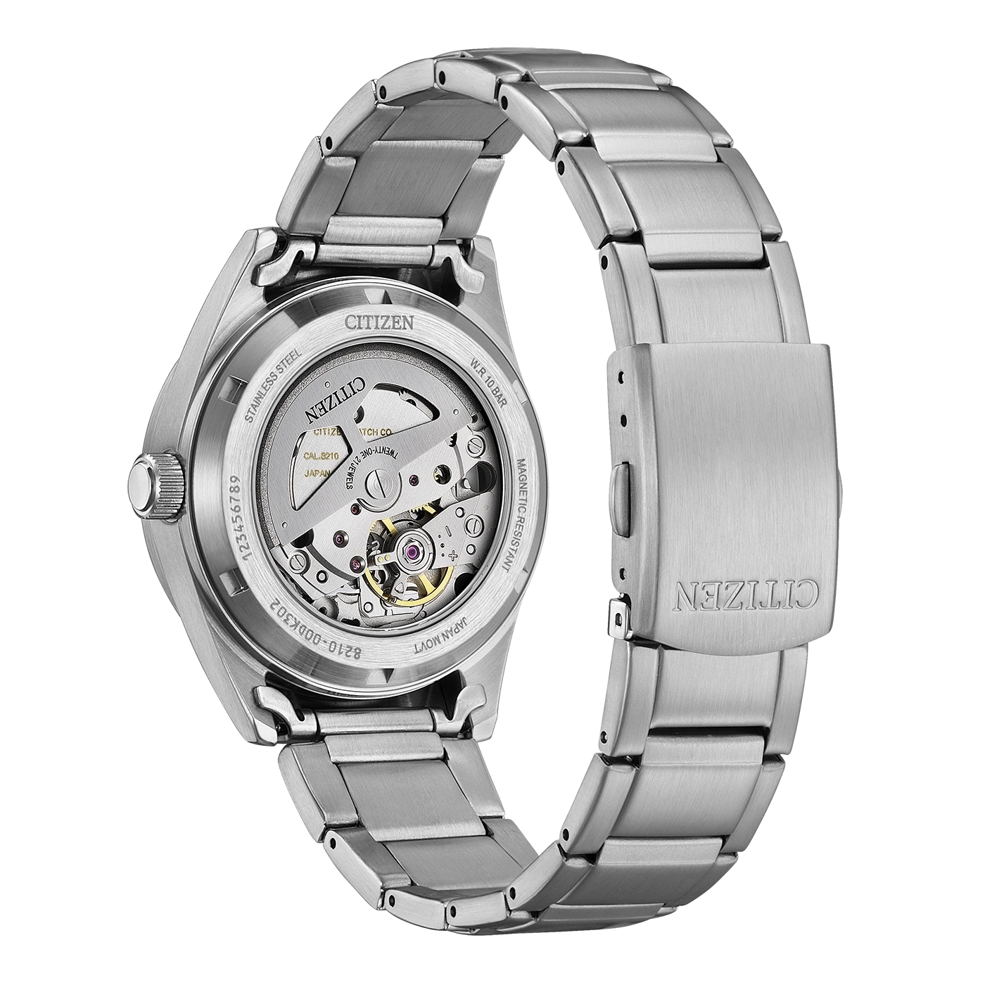 NJ0221-50E Male Stainless steel black ø 38.5mm Citizen Onlineshop