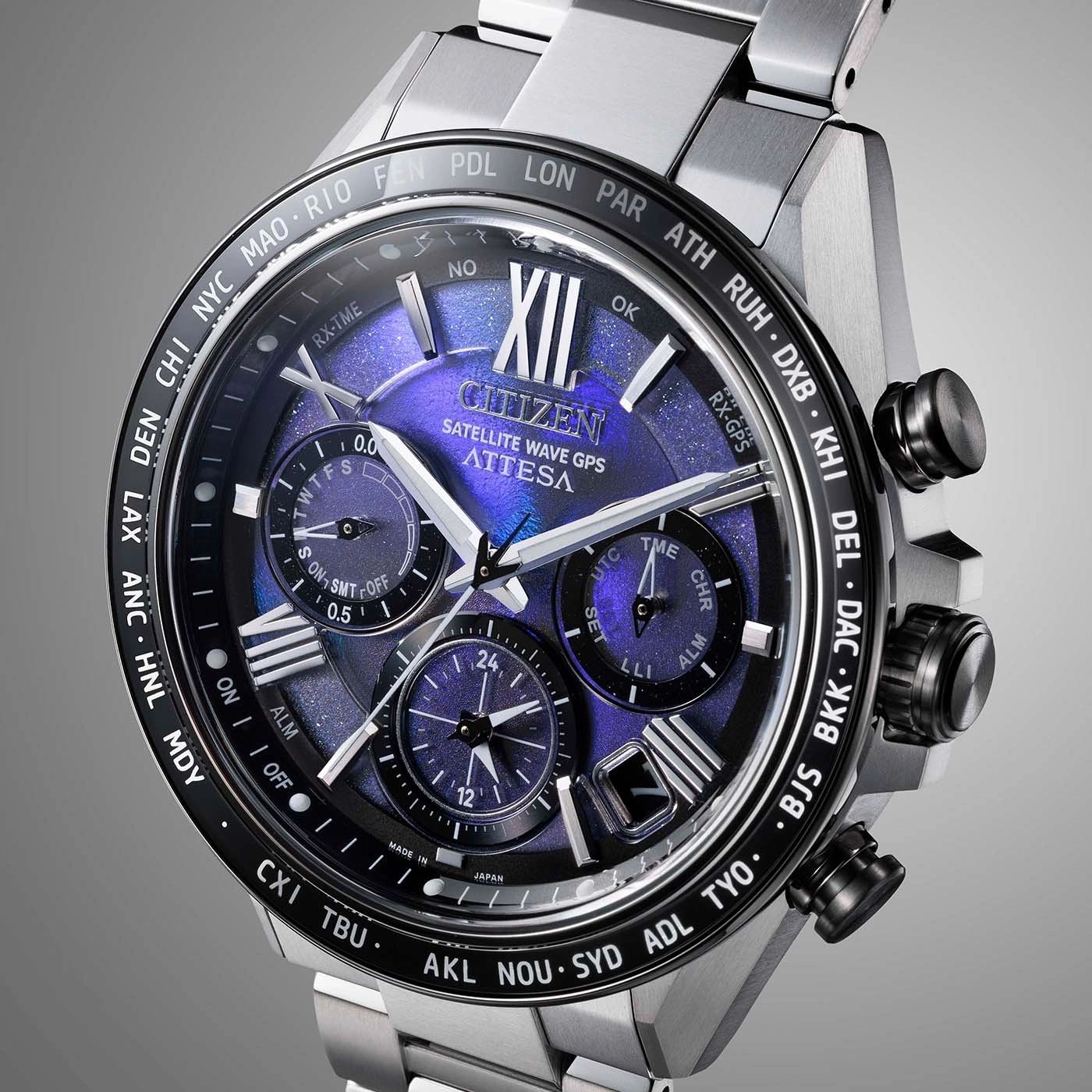 CC4075-50L Male Super Titanium ™ blue ø 44.55mm Citizen Onlineshop