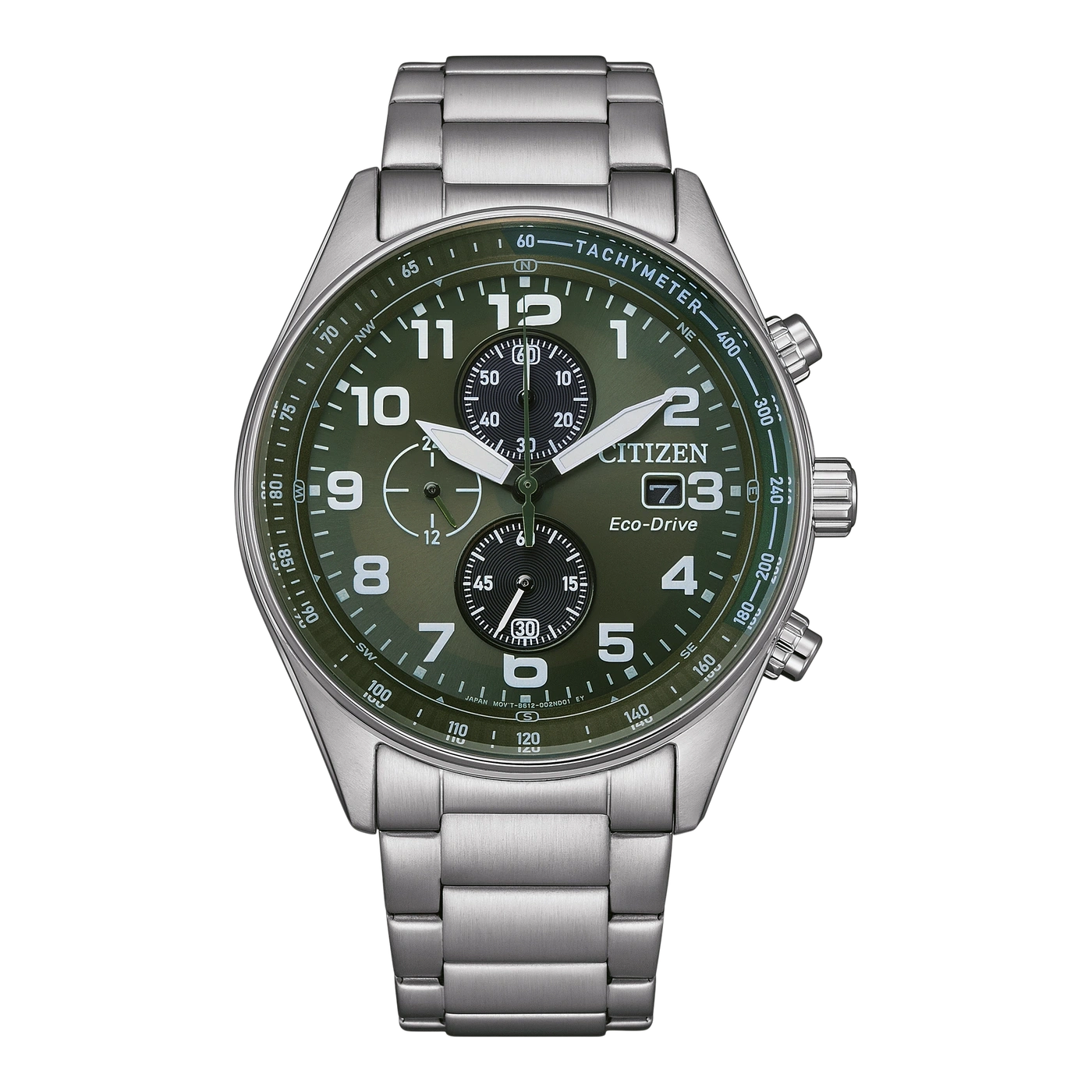 CA0770-72X Male Stainless steel green ø 43mm Citizen Onlineshop