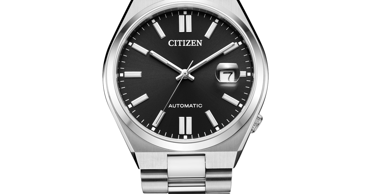 NJ0150-81E Male Stainless steel | black | ø 40mm Citizen Onlineshop