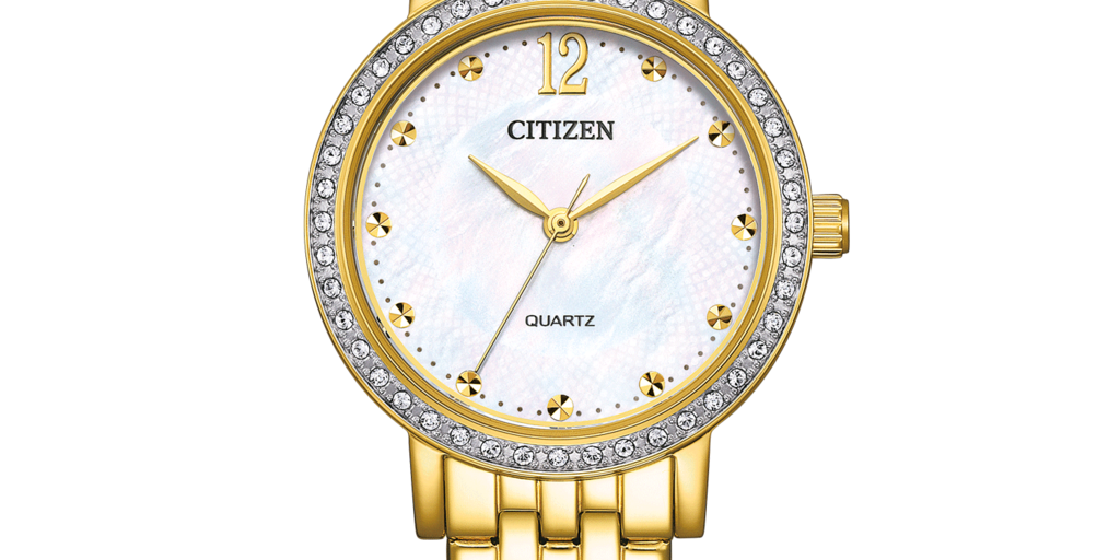 EL3102-50D Female Stainless steel Mother of Pearl white ø 31mm