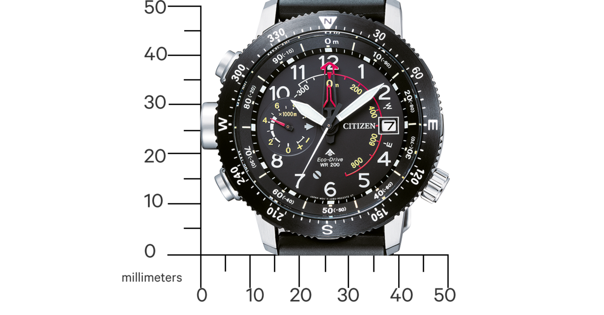 BN4044-15E Male Rubber band (urethane) black ø 46mm Citizen Onlineshop