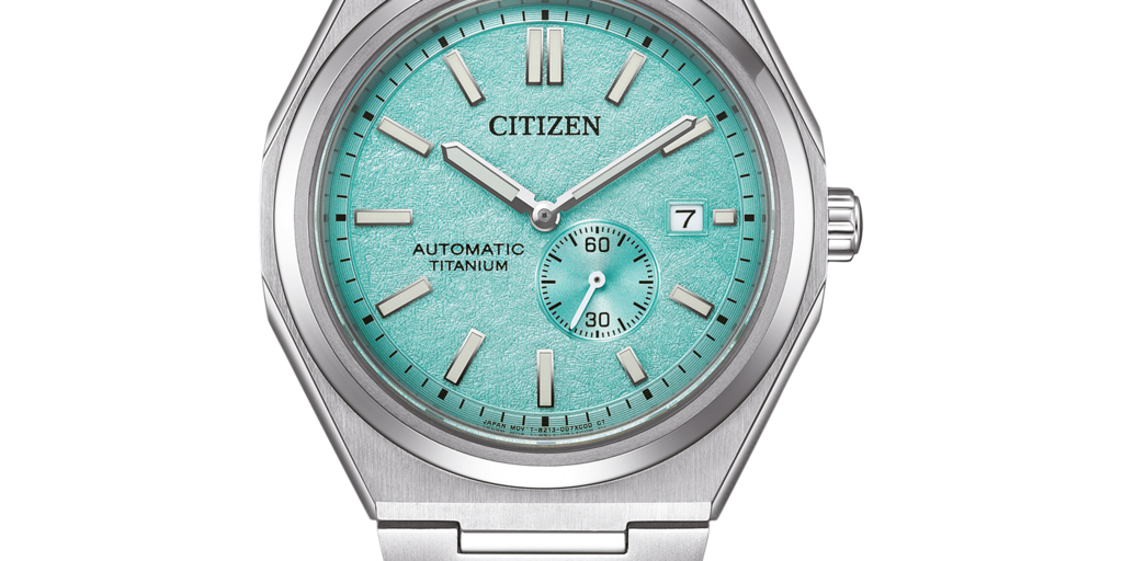 NJ0180-80M Male Super Titanium ™ lightgreen ø 40.5mm Citizen