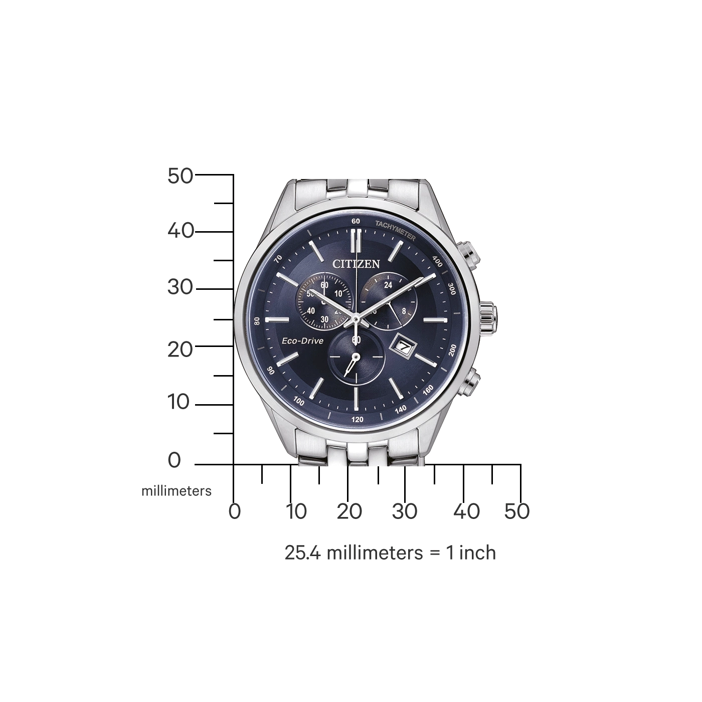 AT2141-52L Male Stainless steel blue ø 42mm Citizen Onlineshop