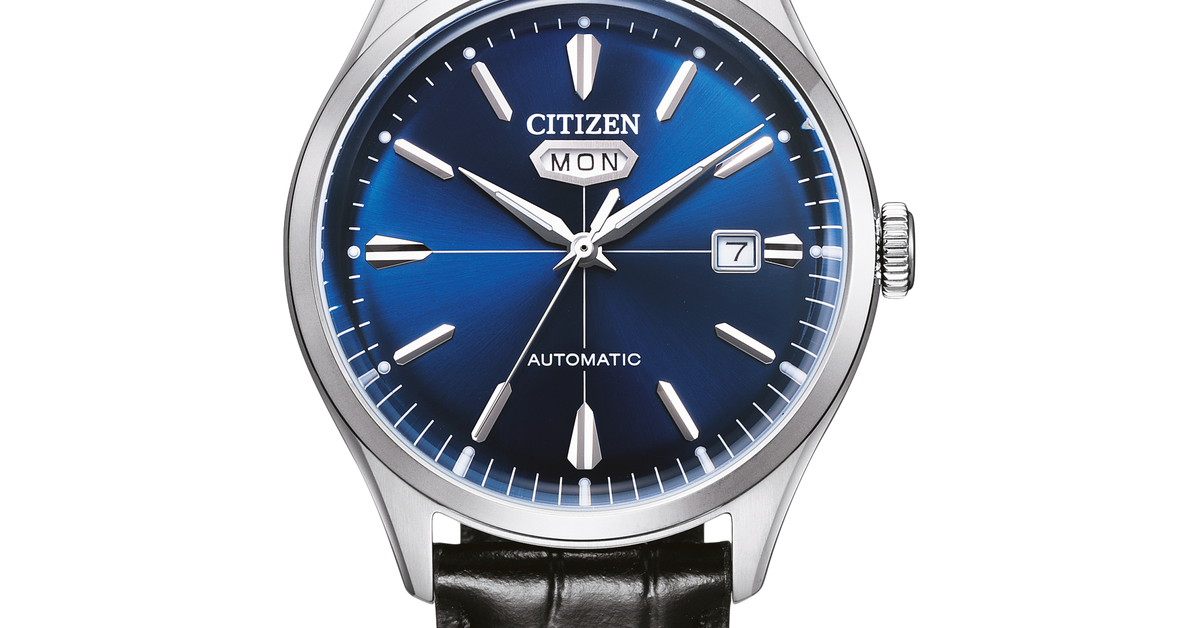 NH8390-20LC Male Leather | blue | ø 40.2mm Citizen Onlineshop
