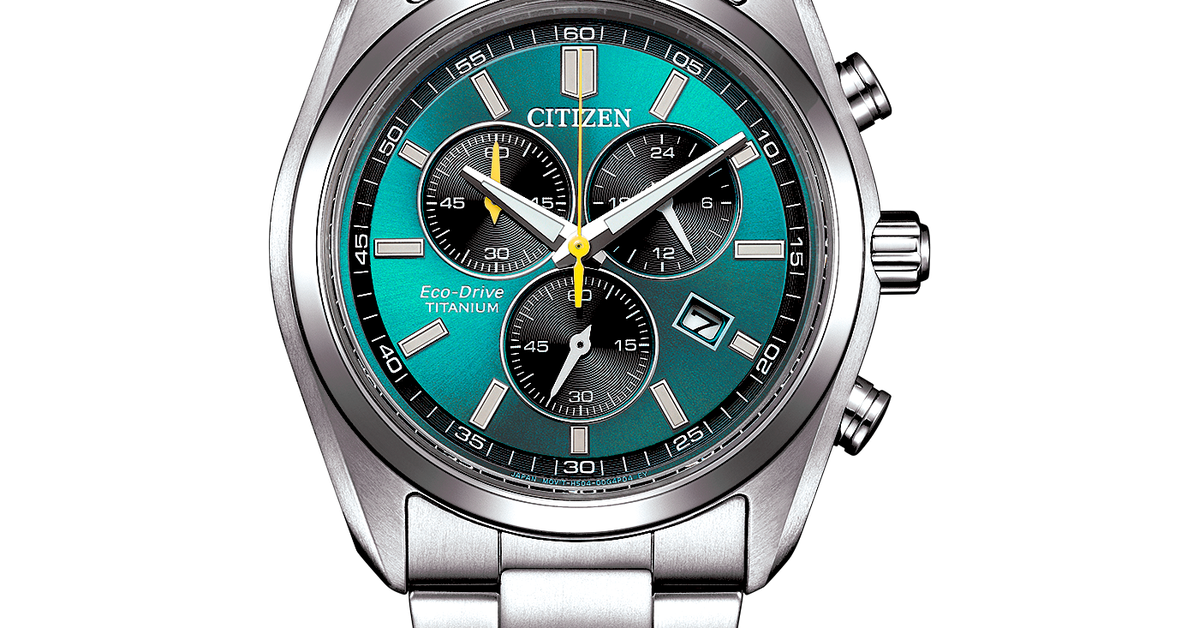 AT2590-59X Male Super Titanium ™ Eco-Drive green ø 40mm Citizen