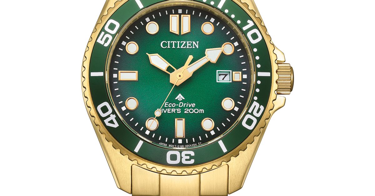 BN0262-59W Male Stainless steel green ø 40.55mm Citizen Onlineshop