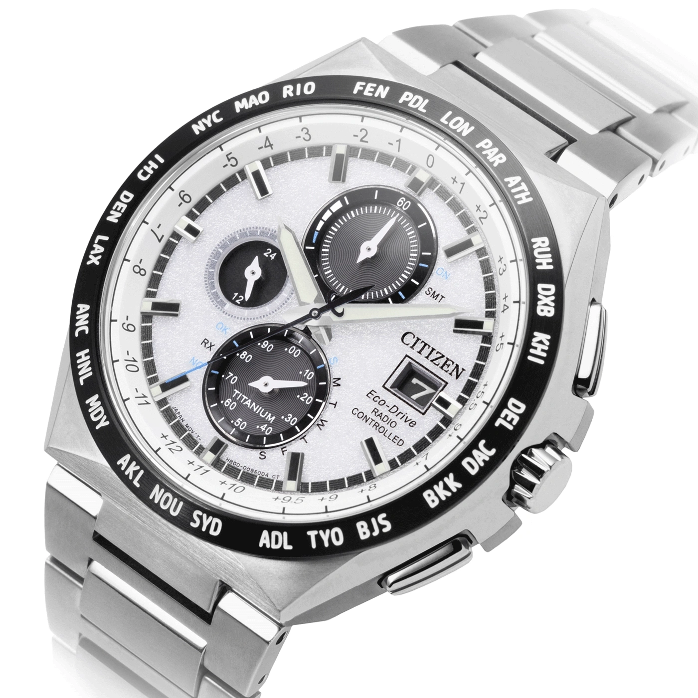 アアアァァァ AT8238-84A Male Super Titanium ™ silver ø 43.5mm Citizen Onlineshop
