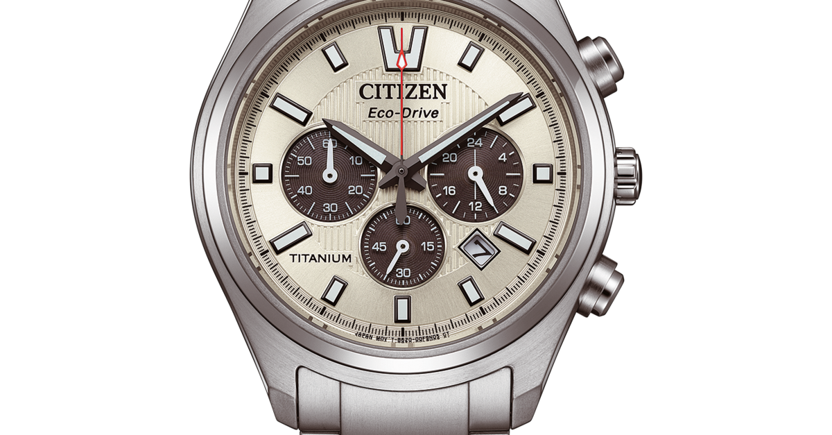 CA4750-51A Male Super Titanium ™ Eco-Drive silver ø 40mm Citizen