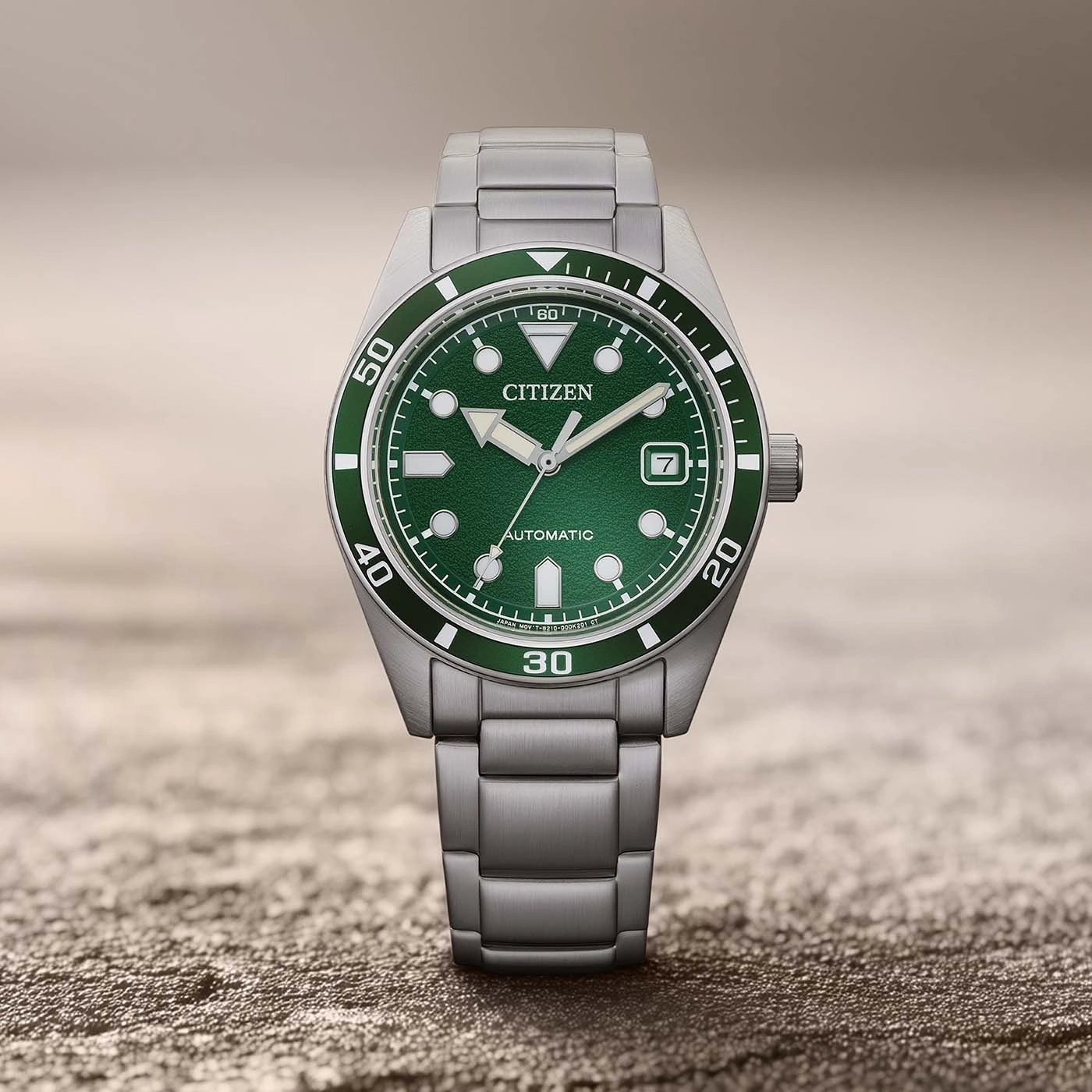 NJ0220-52X Male Stainless steel green ø 38.5mm Citizen Onlineshop