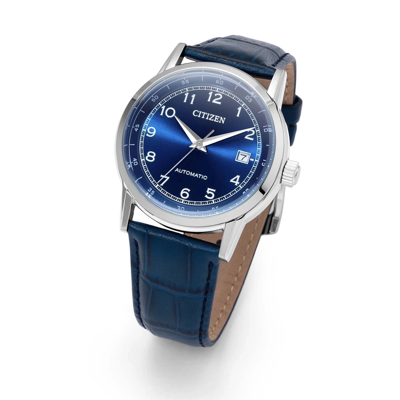 NJ0210-13L Male Leather blue ø 40mm Citizen Onlineshop