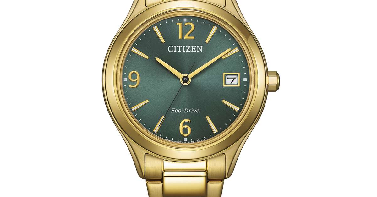 FE6122-64X Female Stainless steel green ⌀ 33.5mm Citizen Onlineshop