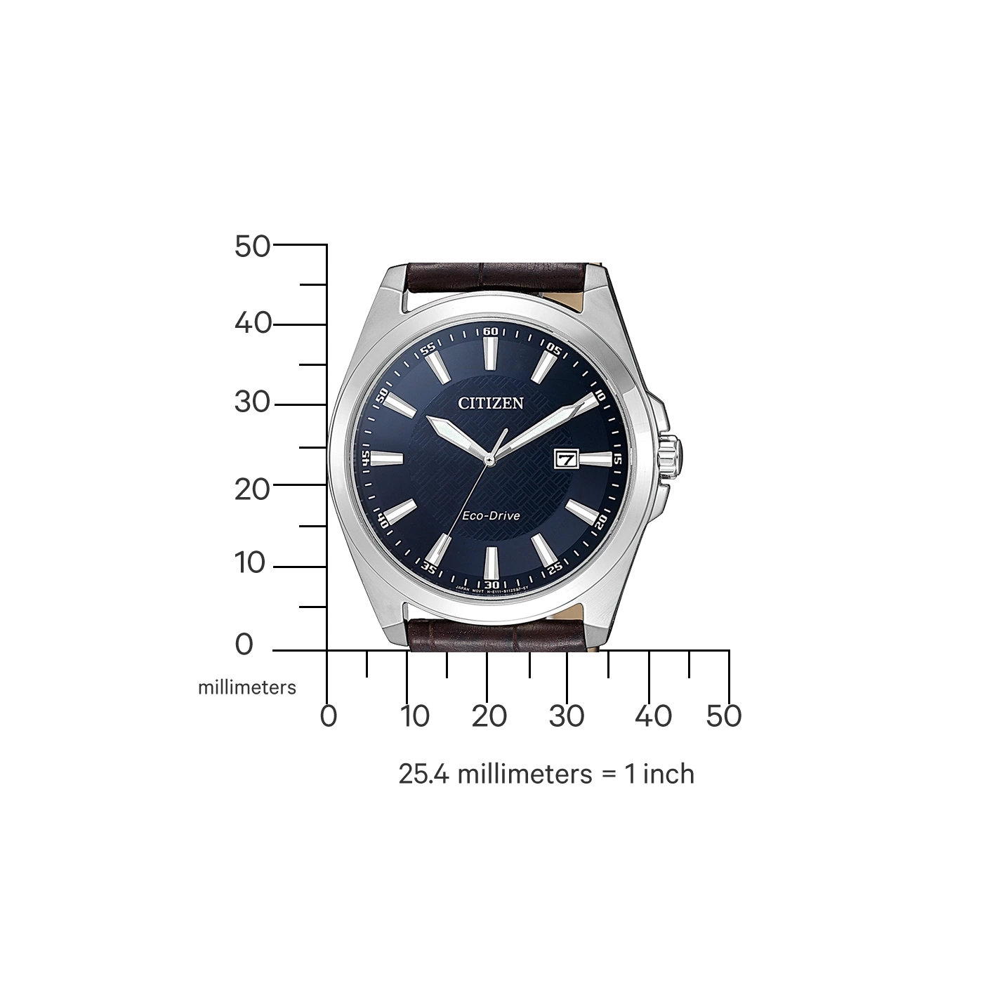 BM7108-22L Male Leather blue ø 41mm Citizen Onlineshop