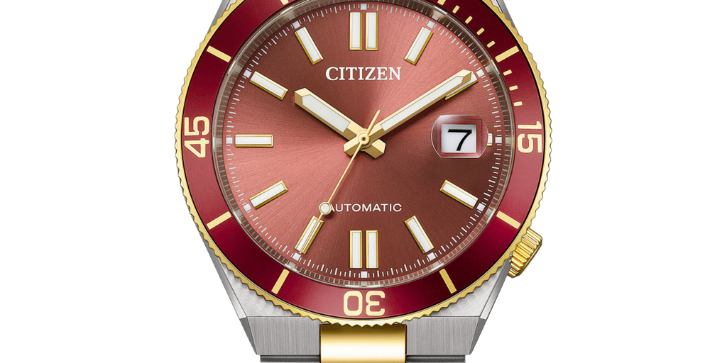 NJ0234-58X Male Stainless steel red ø 40mm Citizen Onlineshop