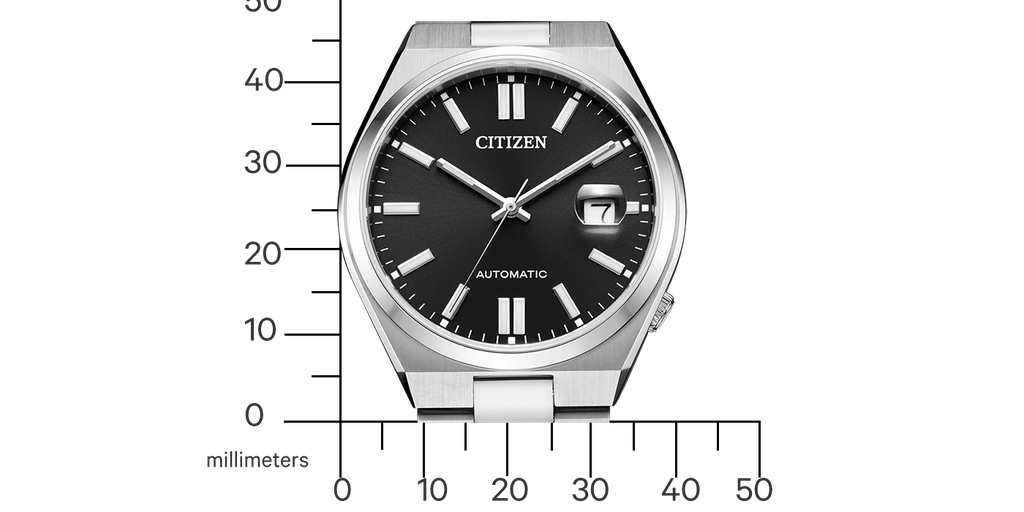 NJ0150-81E Male Stainless steel | black | ø 40mm Citizen Onlineshop