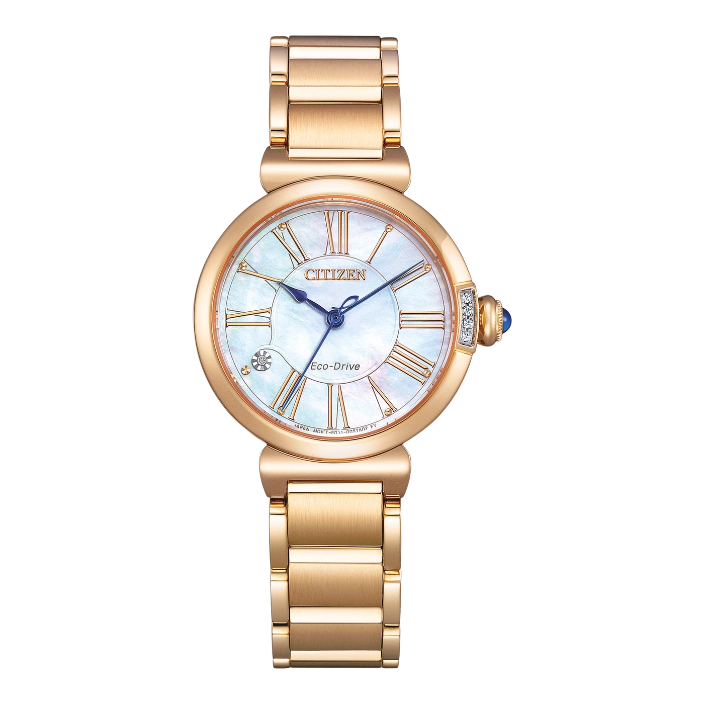 EM1063-89D Female Stainless steel Mother of Pearl white ø 29.5mm