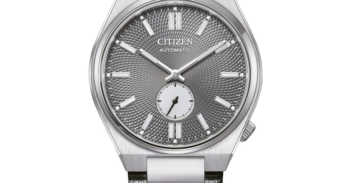 NK5010-01H Male Leather grey ⌀ 40mm Citizen Onlineshop