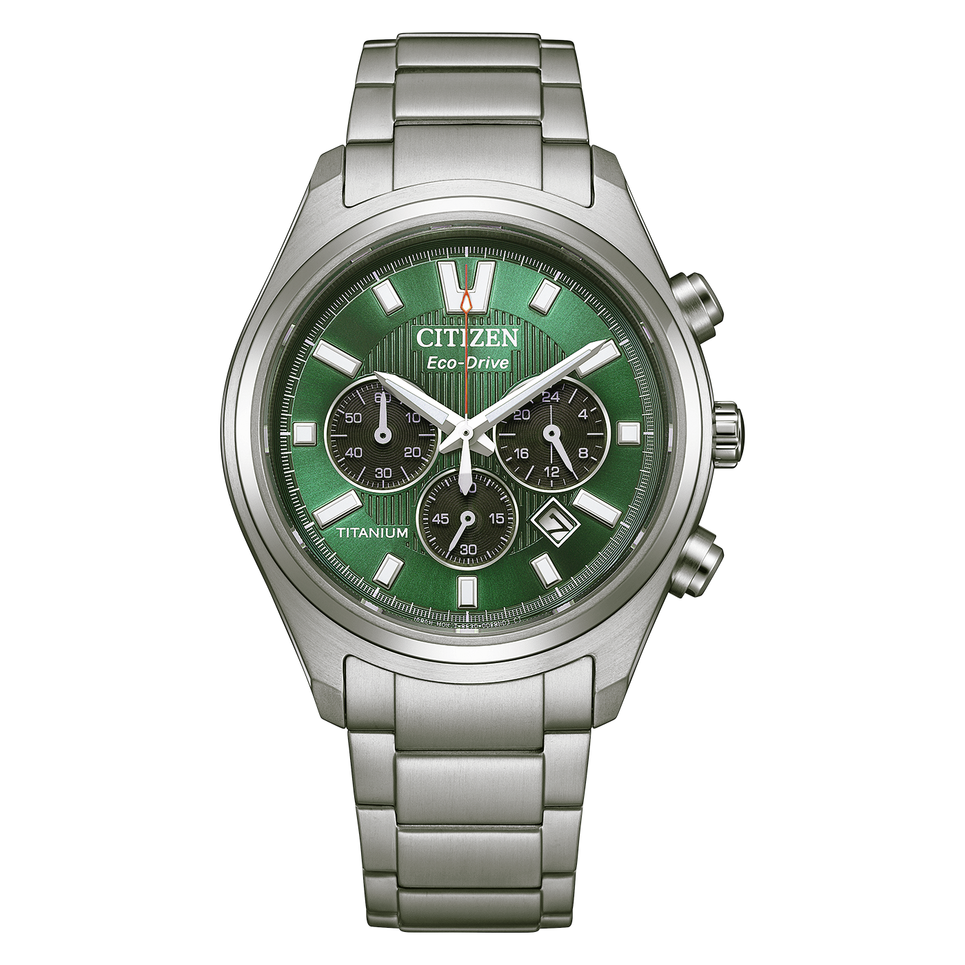こと CA4750-51X Male Super Titanium ™ Eco-Drive green ø 40mm Citizen