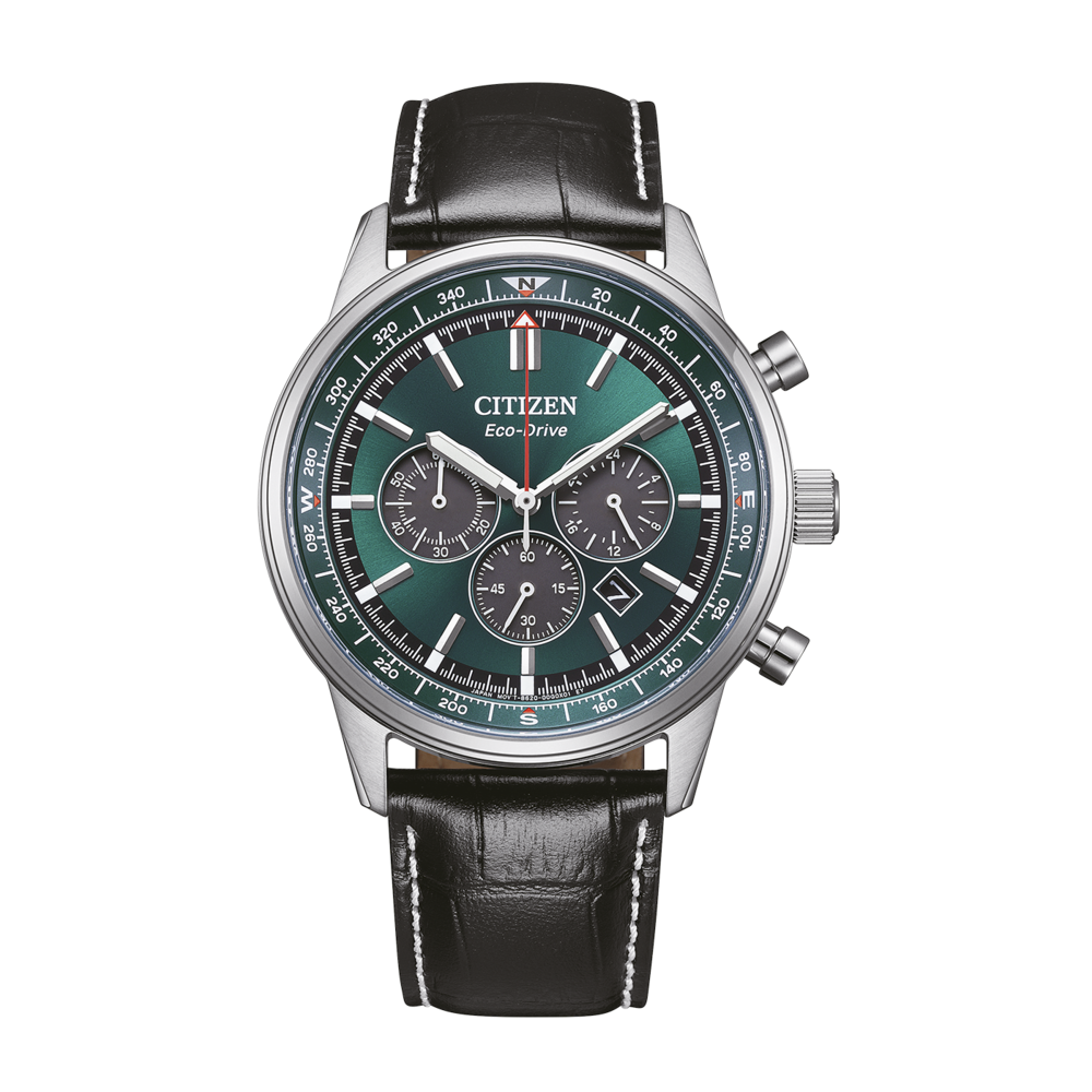 CA4720-01X Male Leather green ⌀ 42mm