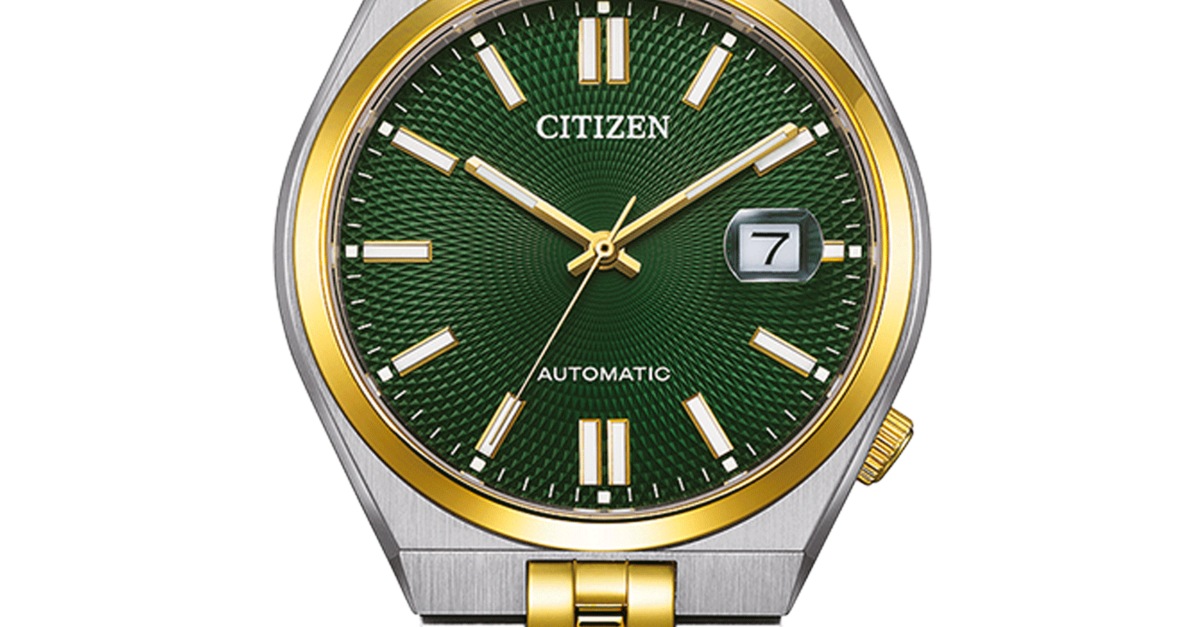 Citizen Tsuyosa 60 NK0024-54X Automatic Green Stainless Steel... For $339 For Sale From A Trusted Seller On