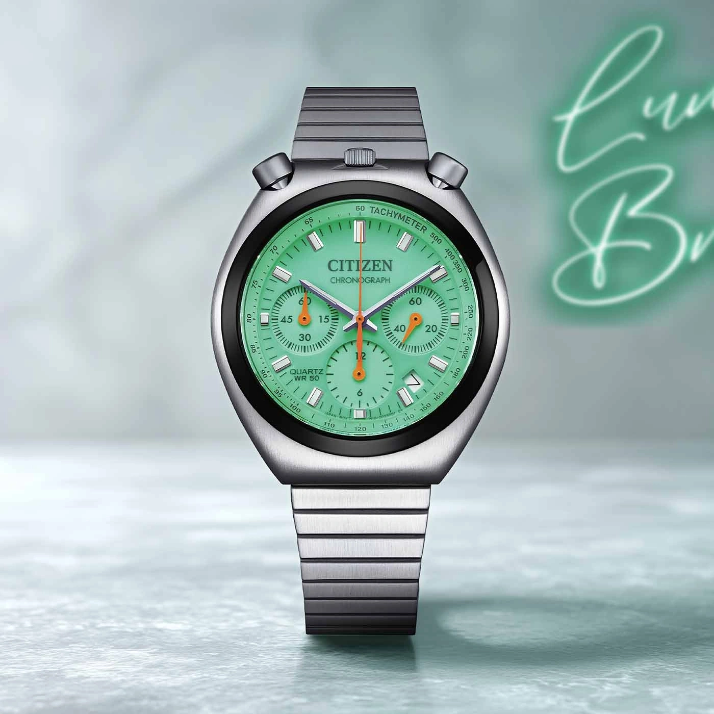 AN3660-73X Male Stainless steel green ø 38mm Citizen Onlineshop