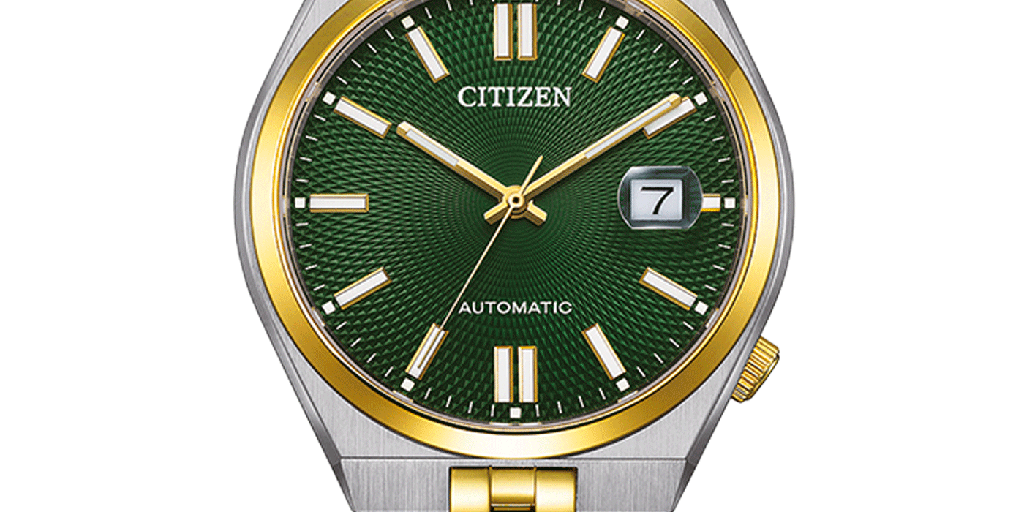 NK0024-54X Male Stainless steel | green Citizen Onlineshop