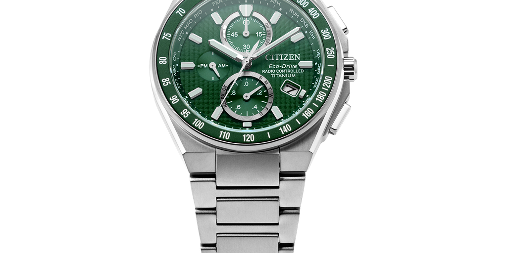 AT8398-53X Male Super Titanium ™ | green | ø 40.5mm Citizen Onlineshop