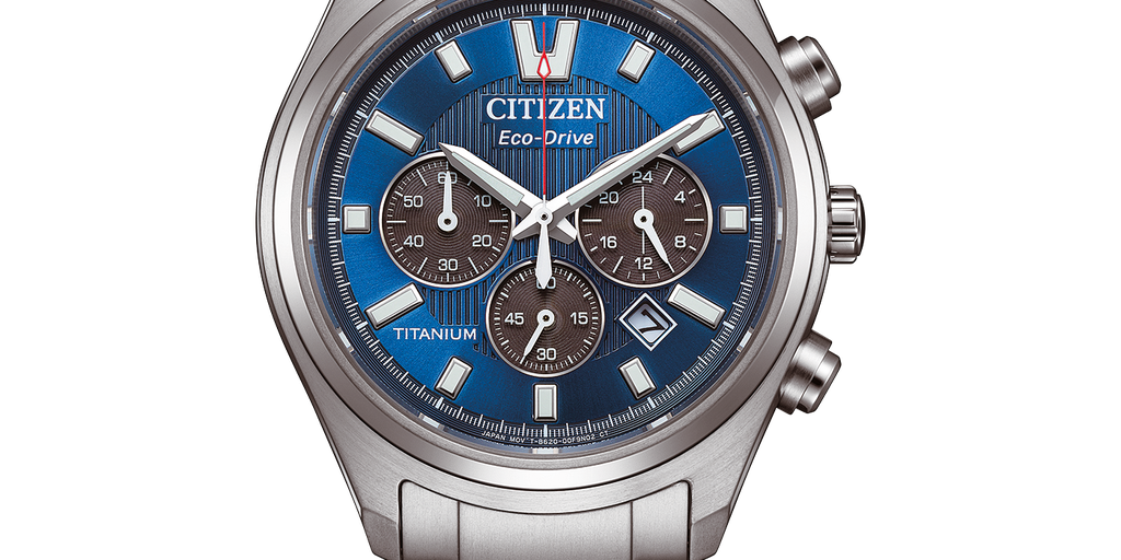 ピースケ CA4750-51L Male Super Titanium ™ Eco-Drive blue ø 40mm Citizen
