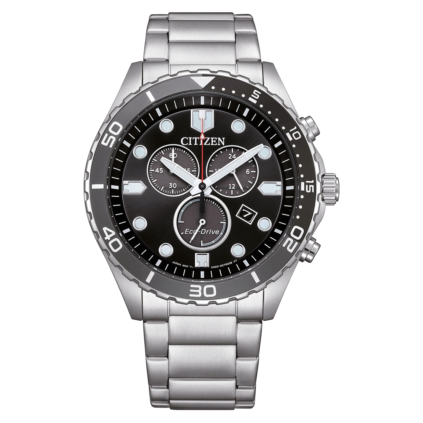 AT2568-82E Male Stainless steel black ø 43mm