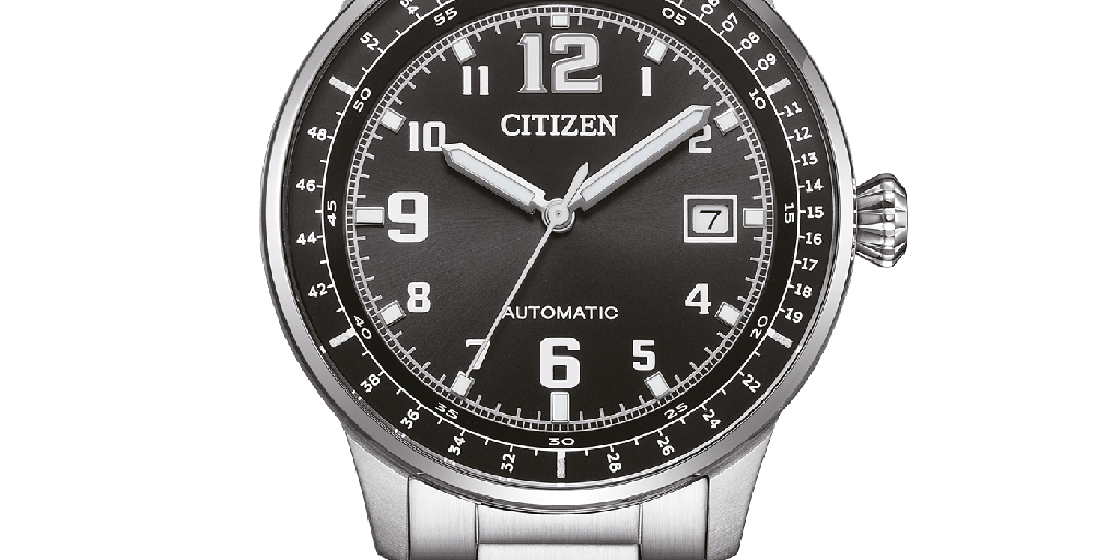 NJ0190-51E Male Stainless steel | black | ø 40mm Citizen Onlineshop